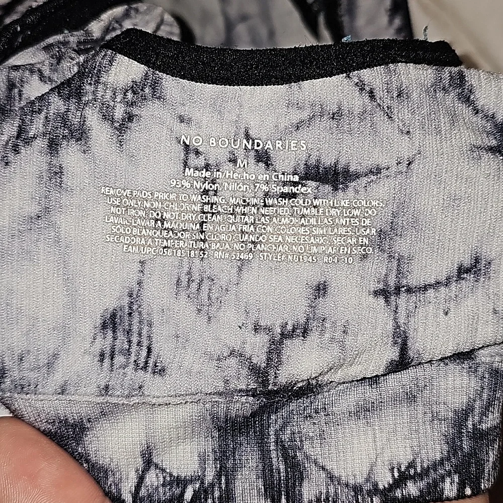 Womens used tie dye sports bra. No Boundaries